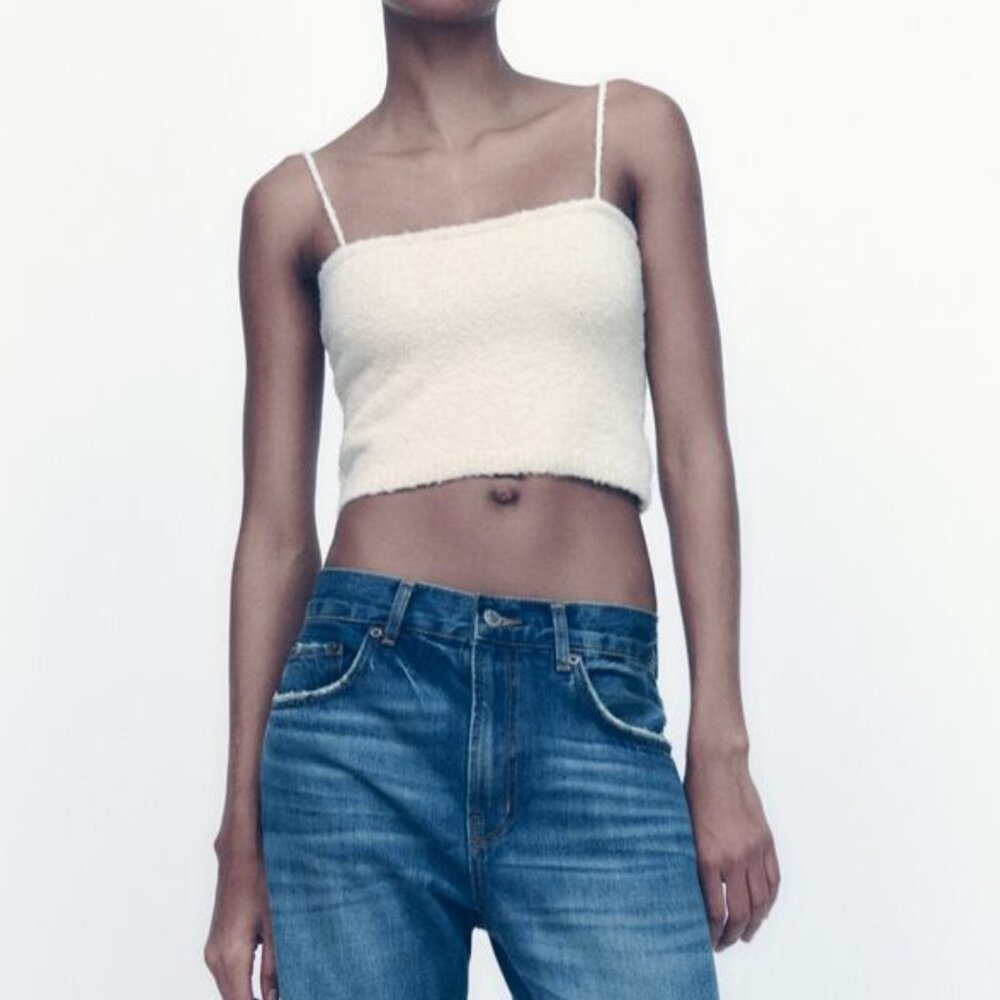 Zara Knit Crop Top
